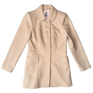 Camel Juicy Couture Coat - Small
